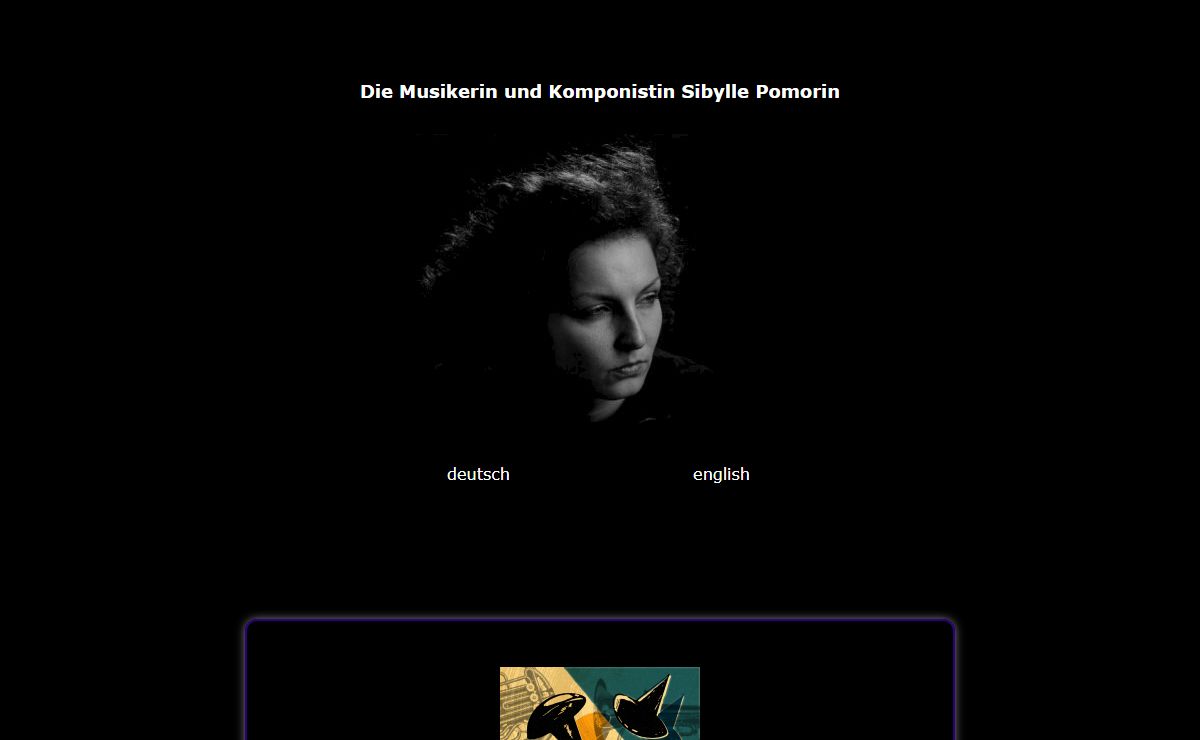 Die Komponistin und Musikerin Sibylle Pomorin: Kammermusik und neue Musik