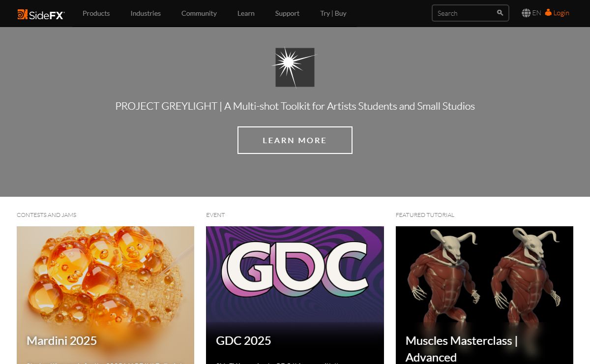 Houdini - 3D modeling, animation, VFX, look development, lighting and rendering | SideFX