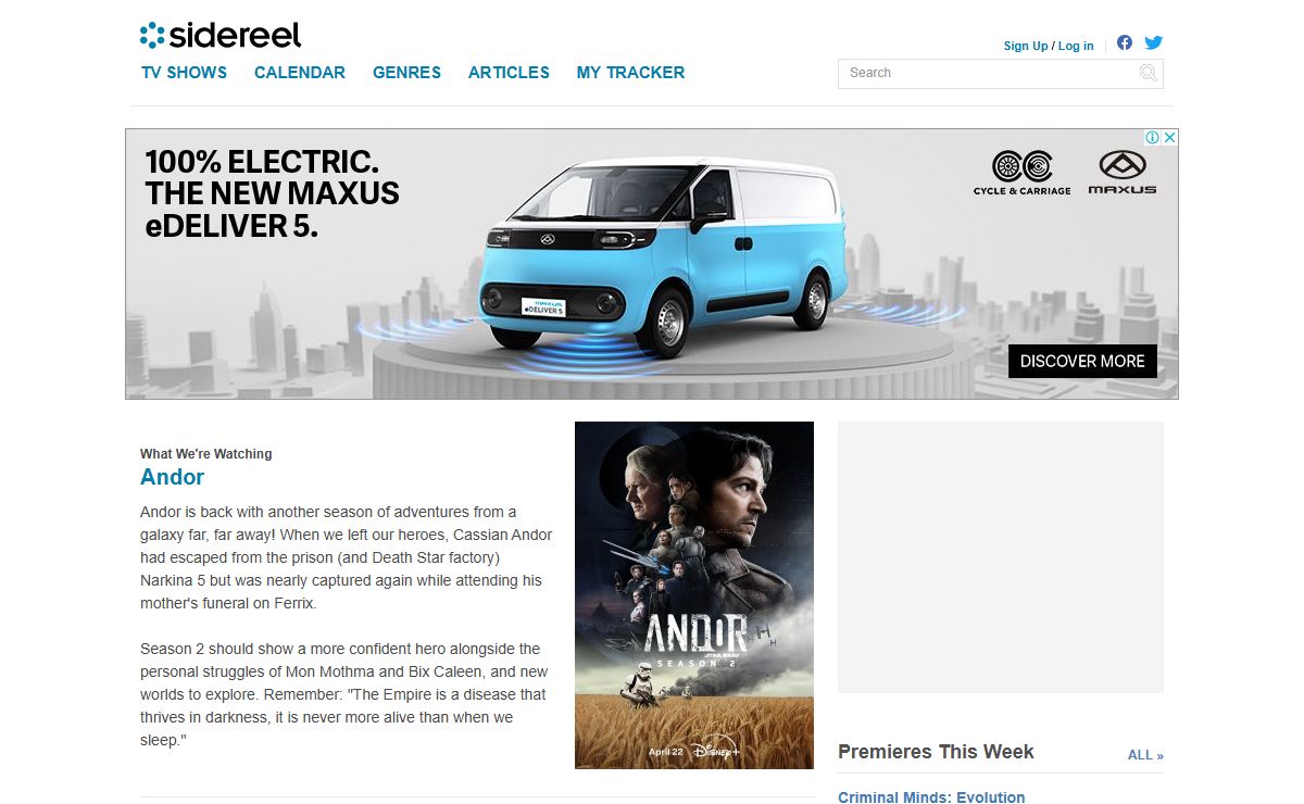 Find TV Episodes, Track Shows to Watch Online | SideReel