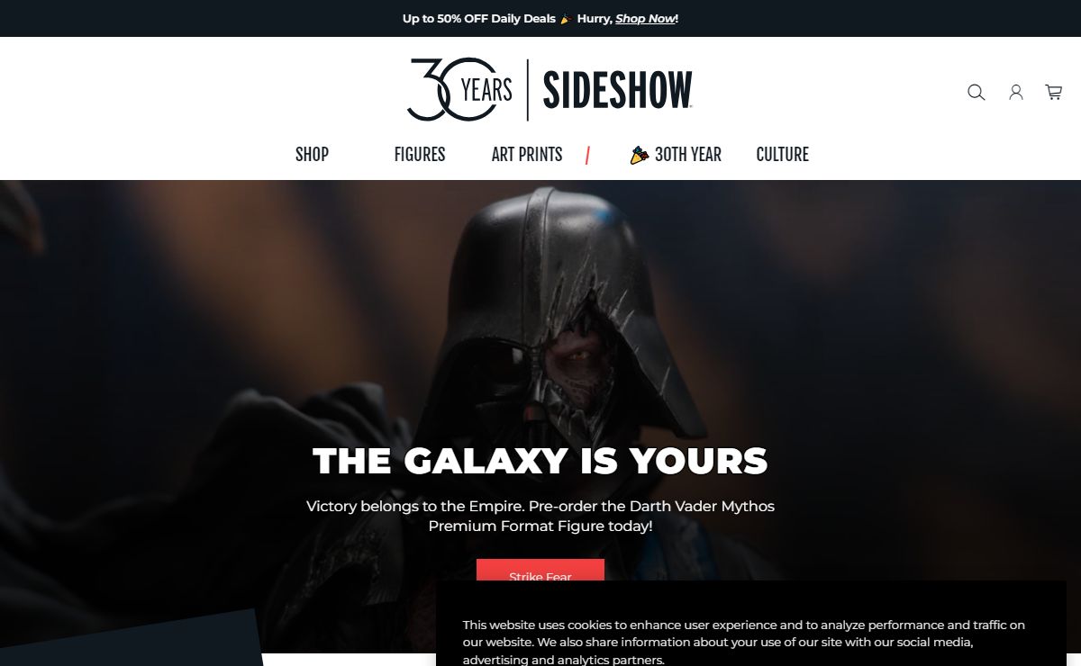 Sideshow - Where Pop Culture Becomes Art