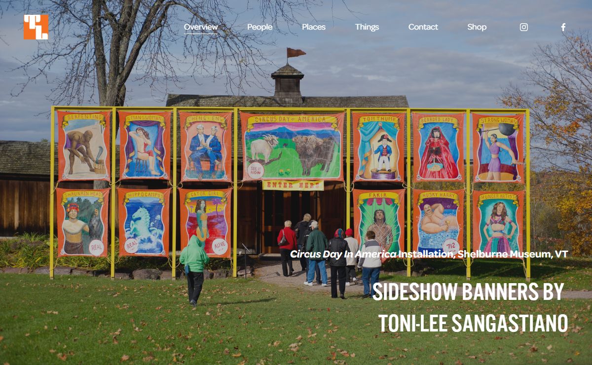 Sideshow Banners by Toni-Lee Sangastiano