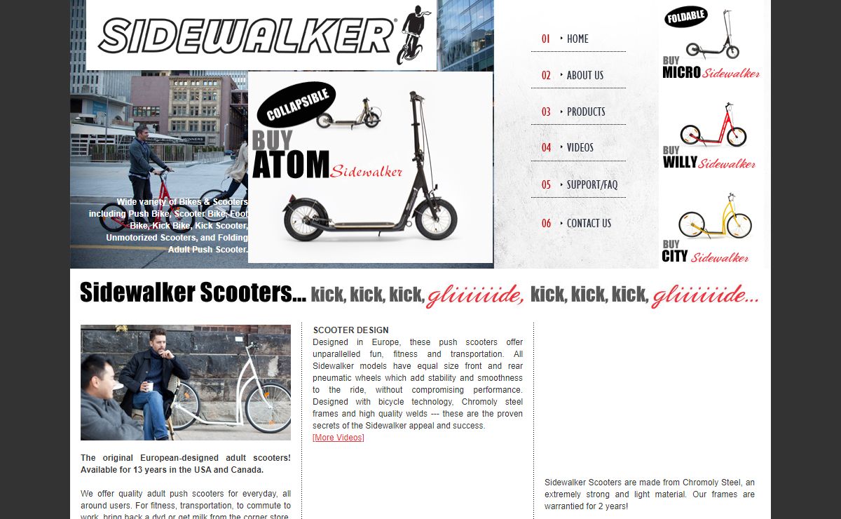 Unmotorized Folding Adult Kick and Push Scooters & Push, Foot, and Kick Bike
