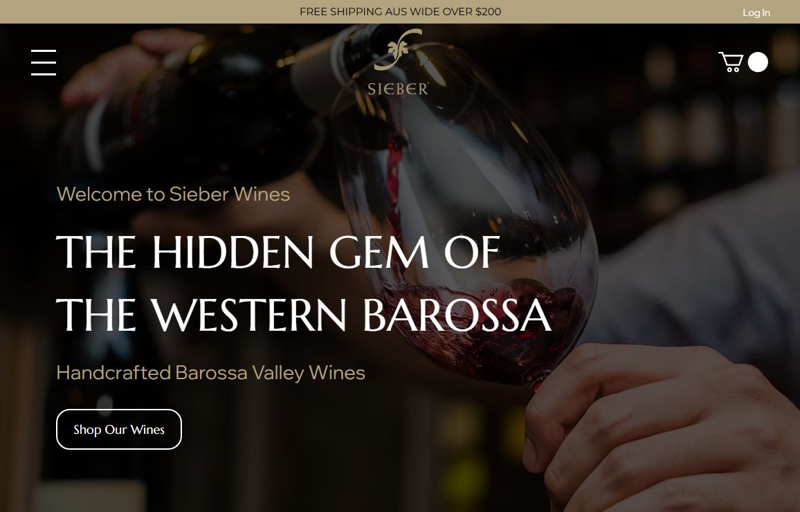 Sieber Wines Barossa Valley | Family Winery | Wine Tastings Seppeltsfield Barossa