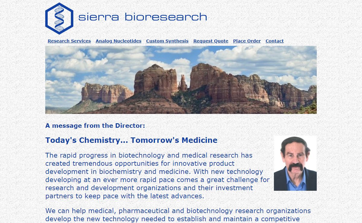Contract research, custom biotechnology creation & evaluation | Sierra Bioresearch