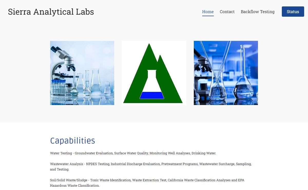 Home - Sierra Analytical Labs