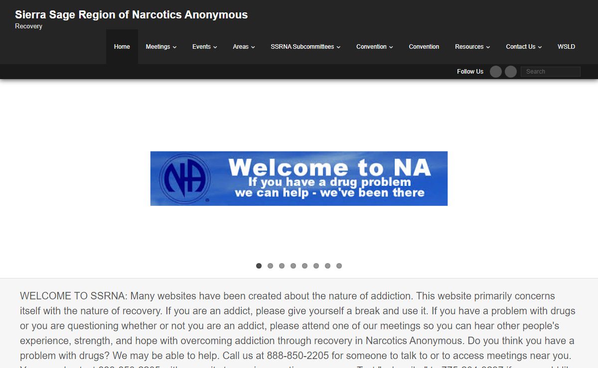 Sierra Sage Region of Narcotics Anonymous - Recovery