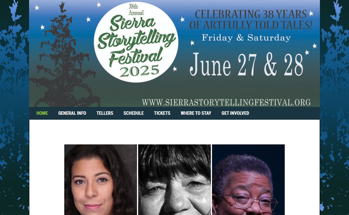 Sierra Storytelling Festival – Tall Tales and True Stories for All Ages