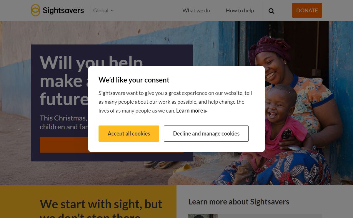 Sightsavers | We start with sight, but we don’t stop there