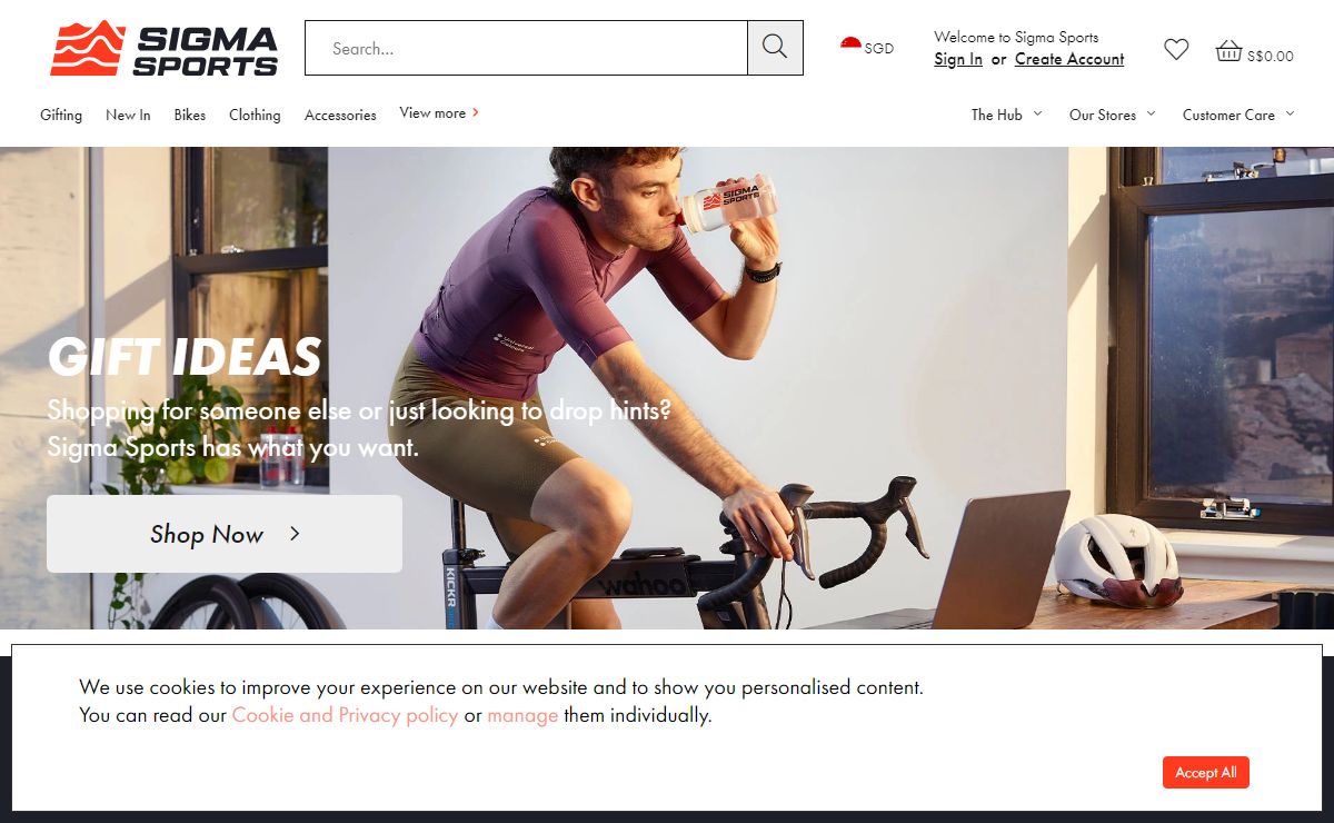 Sigma Sports: Your Premium Cycling and Multisport Retailer