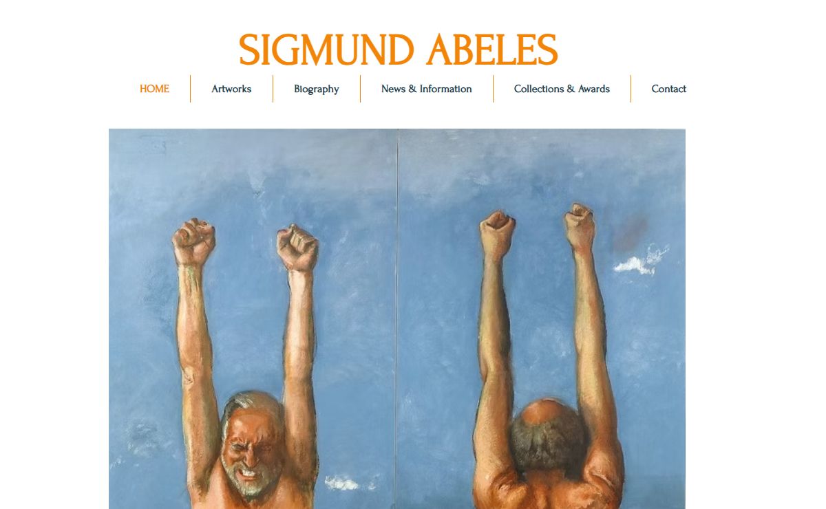 Sigmund Abeles, Artist, New York