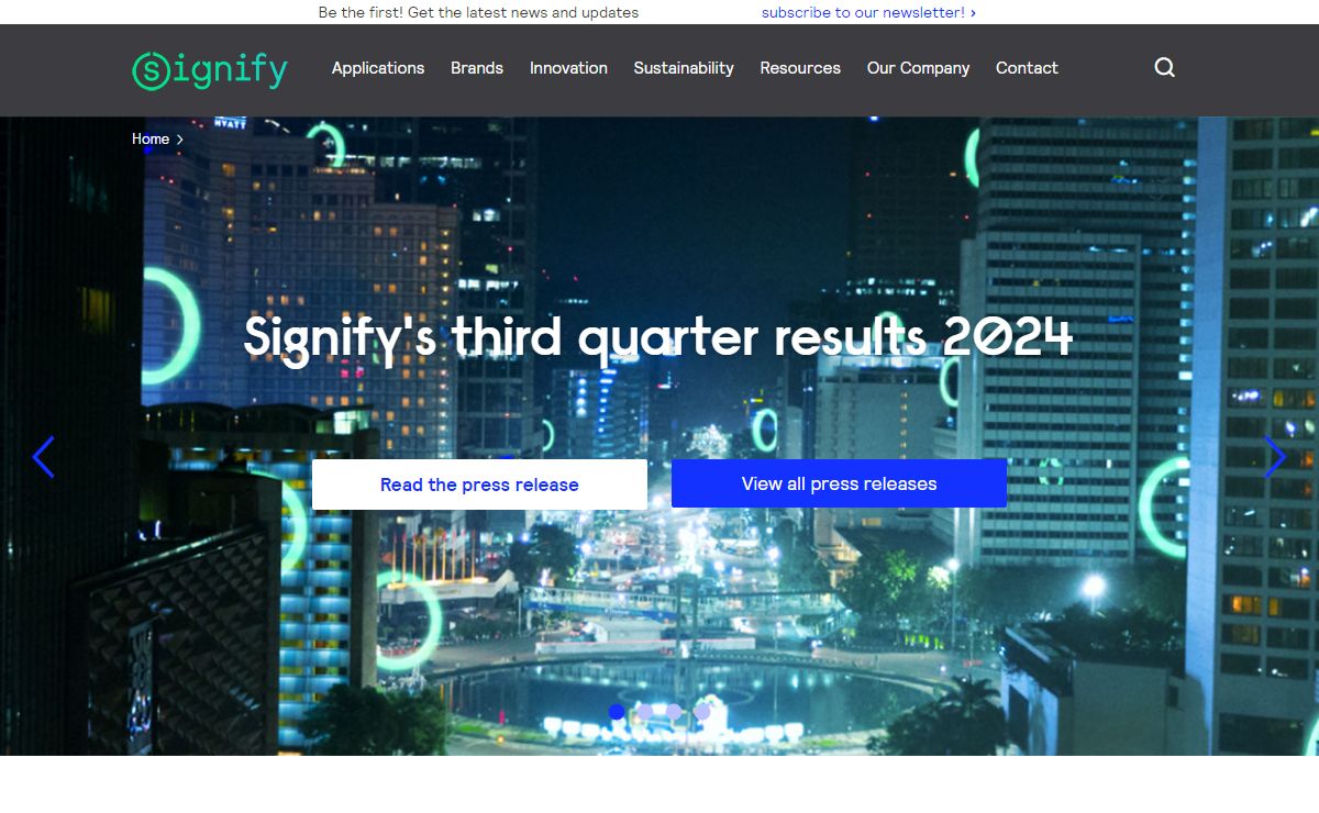 Home | Signify Company Website