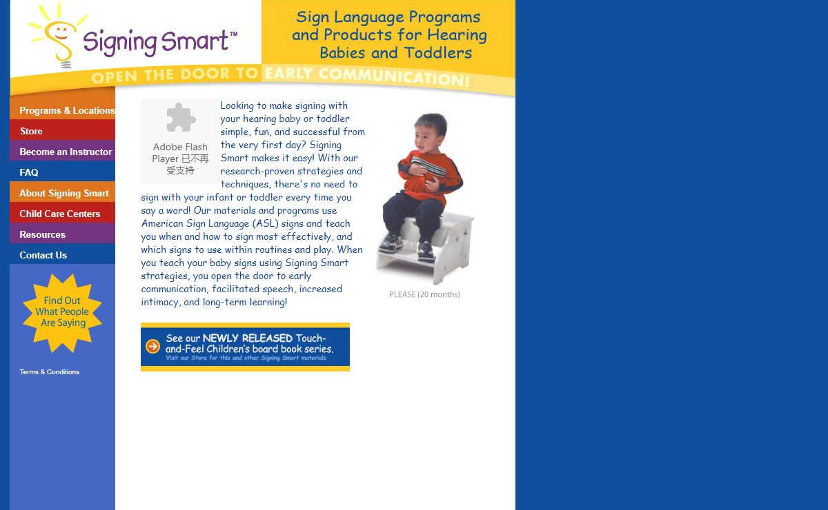 Signing Smart - Baby / Toddler Sign Language