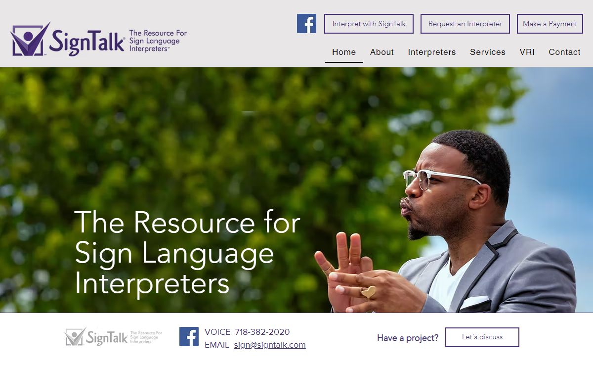 SignTalk Sign Language Interpreters NYC New York City Jobs in Manhattan Bronx