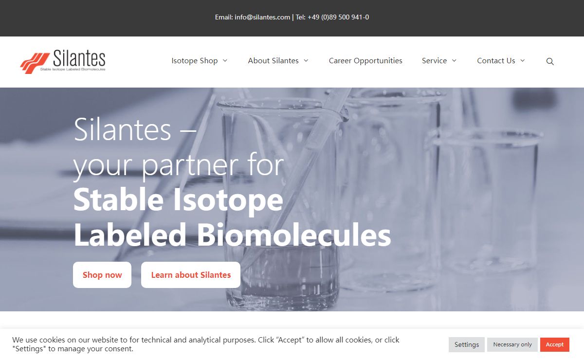 Stable Isotope Labeled Biomolecules | Silantes