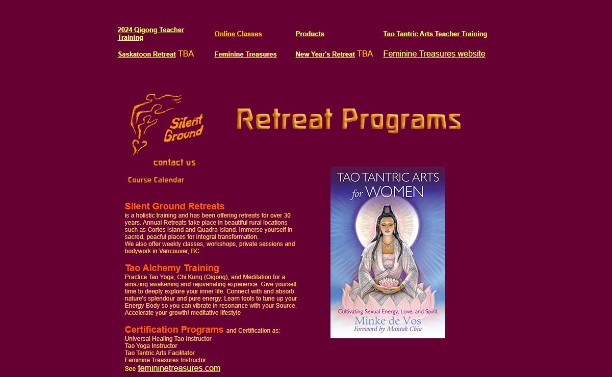 Silent Ground Retreat Programs