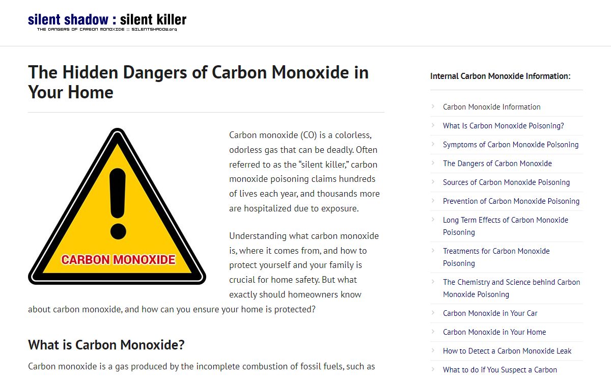 Understanding Carbon Monoxide: Protecting Your Home and Health