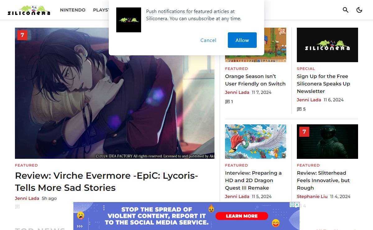 Siliconera - Welcome to the Unseen Side of Video Games!