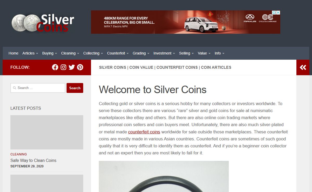 Silver Coins | Coin Value | Counterfeit Coins | Coin Articles