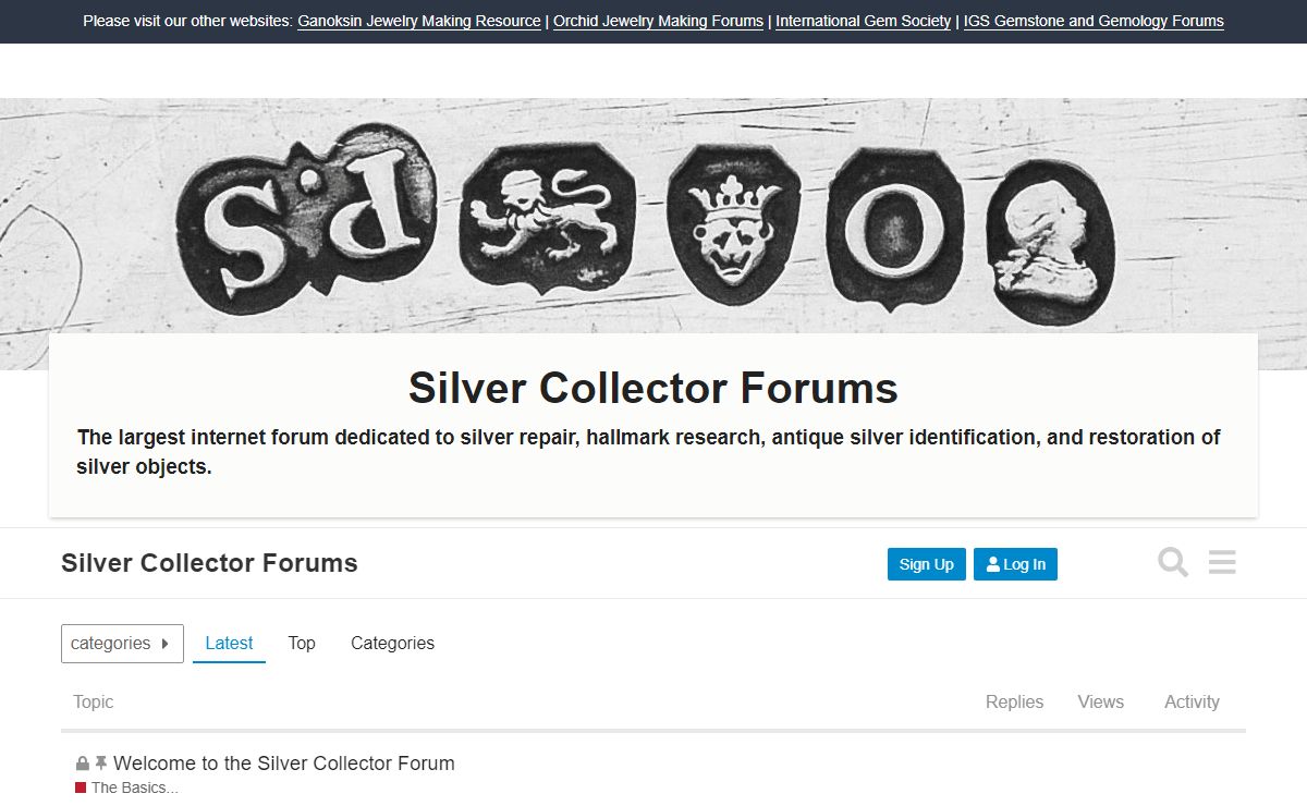 Silver Collector Forums - Silver Hallmark Identification, Silver Restoration, Antique Silver