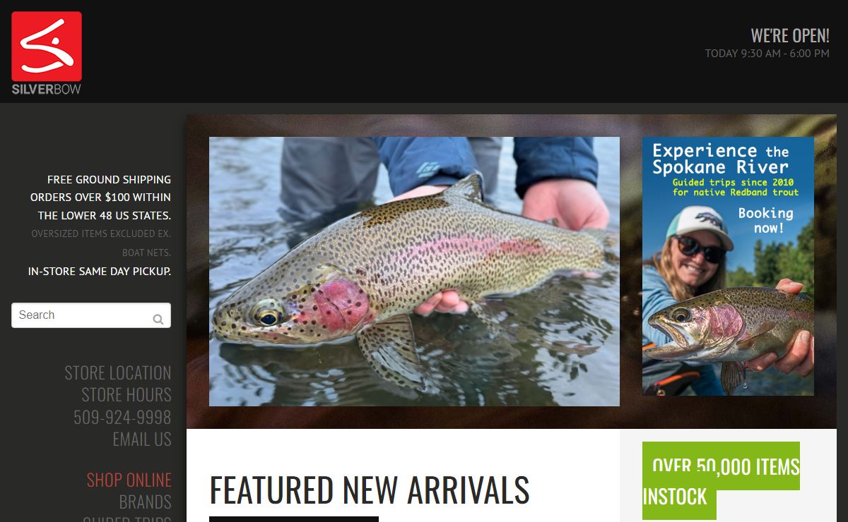 Silver Bow Fly Shop, Spokane's Fly Fishing Shop Since 1988 | Silver Bow Fly Shop