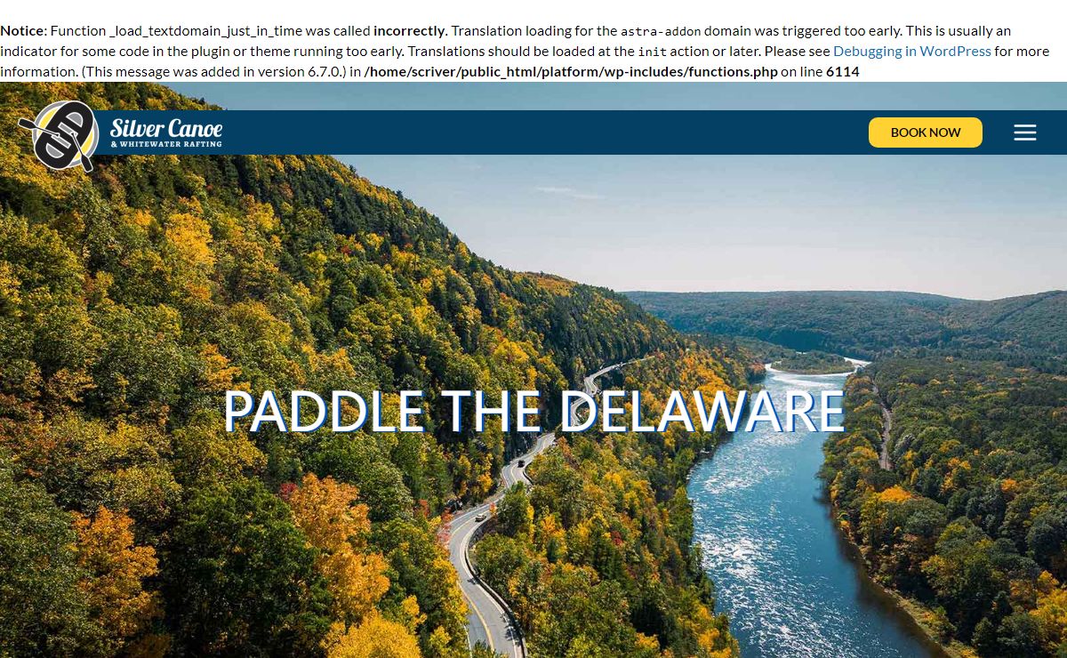 Delaware River Trips - Silver Canoe & Whitewater Rafting