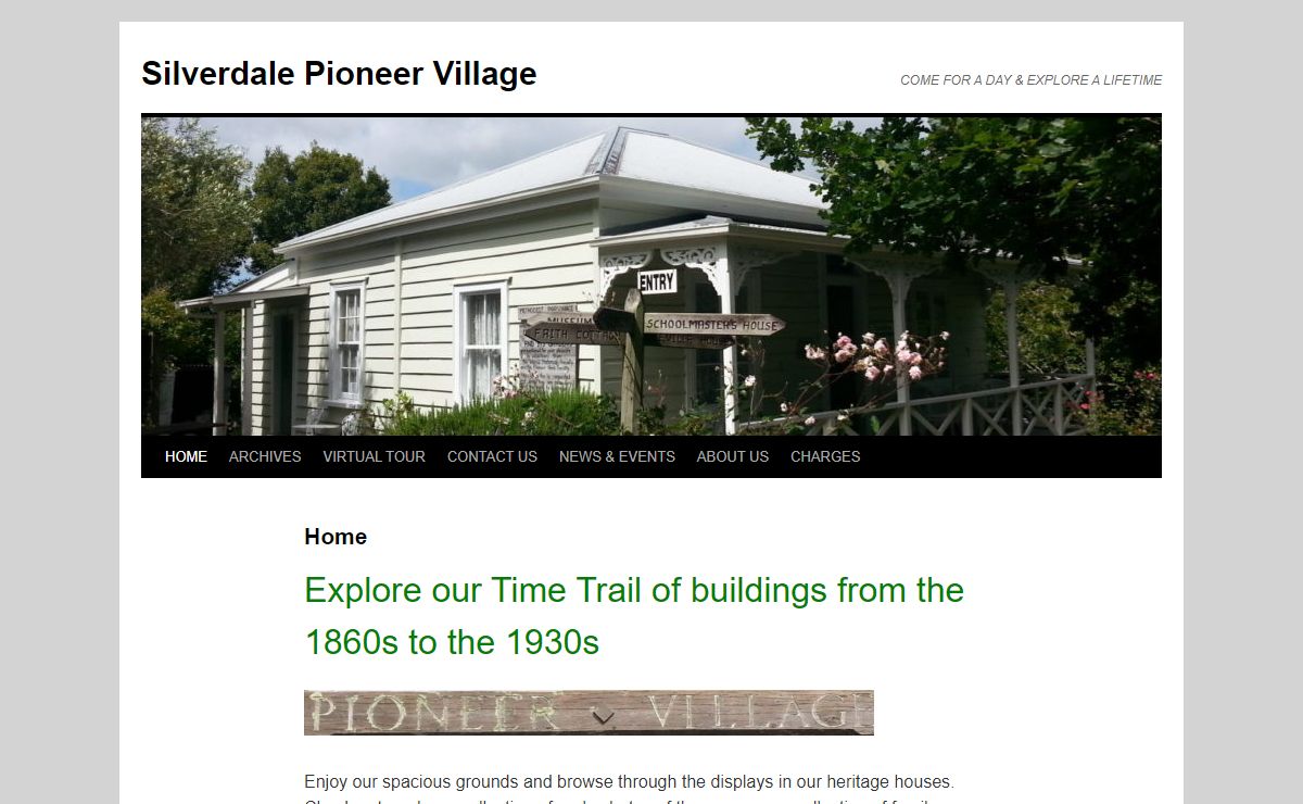 Silverdale Pioneer Village | COME FOR A DAY & EXPLORE A LIFETIME