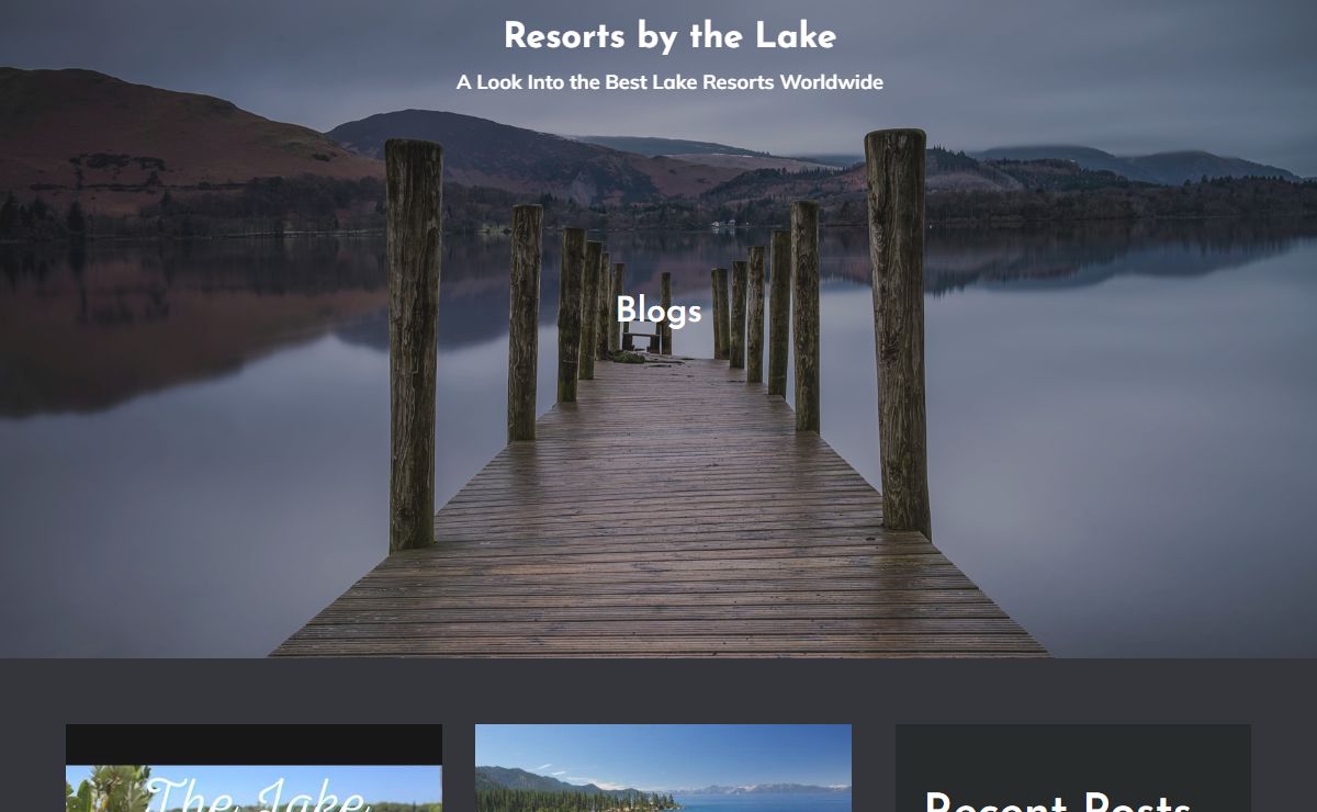 Resorts by the Lake – A Look Into the Best Lake Resorts Worldwide