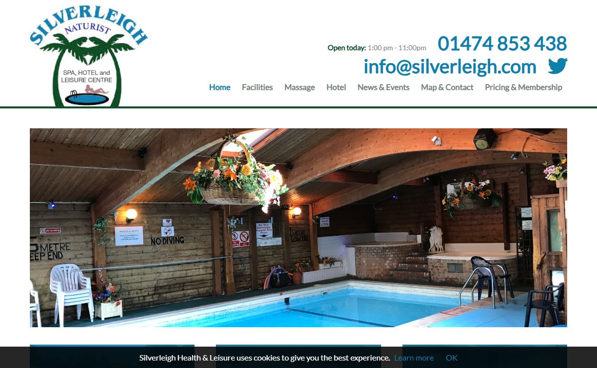 Naturist Spa, Hotel & Leisure Centre, West Kingsdown | Silverleigh Health & Leisure