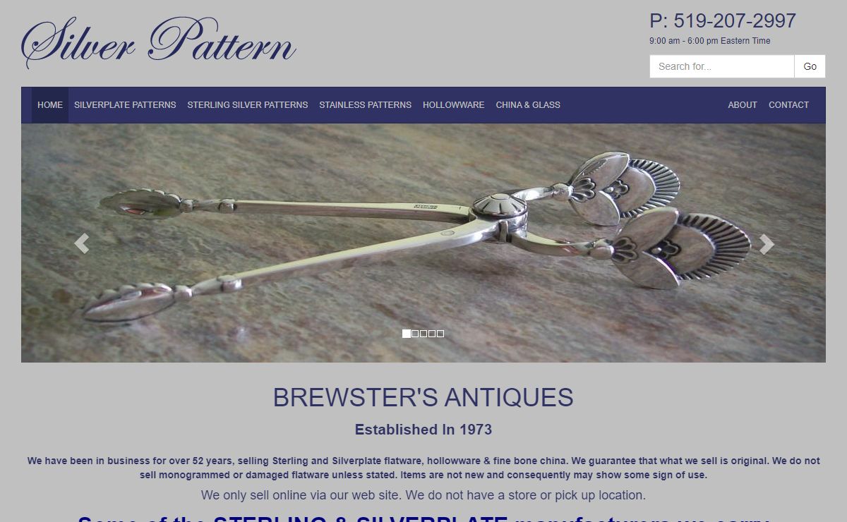Silver Pattern | Brewster's Antiques