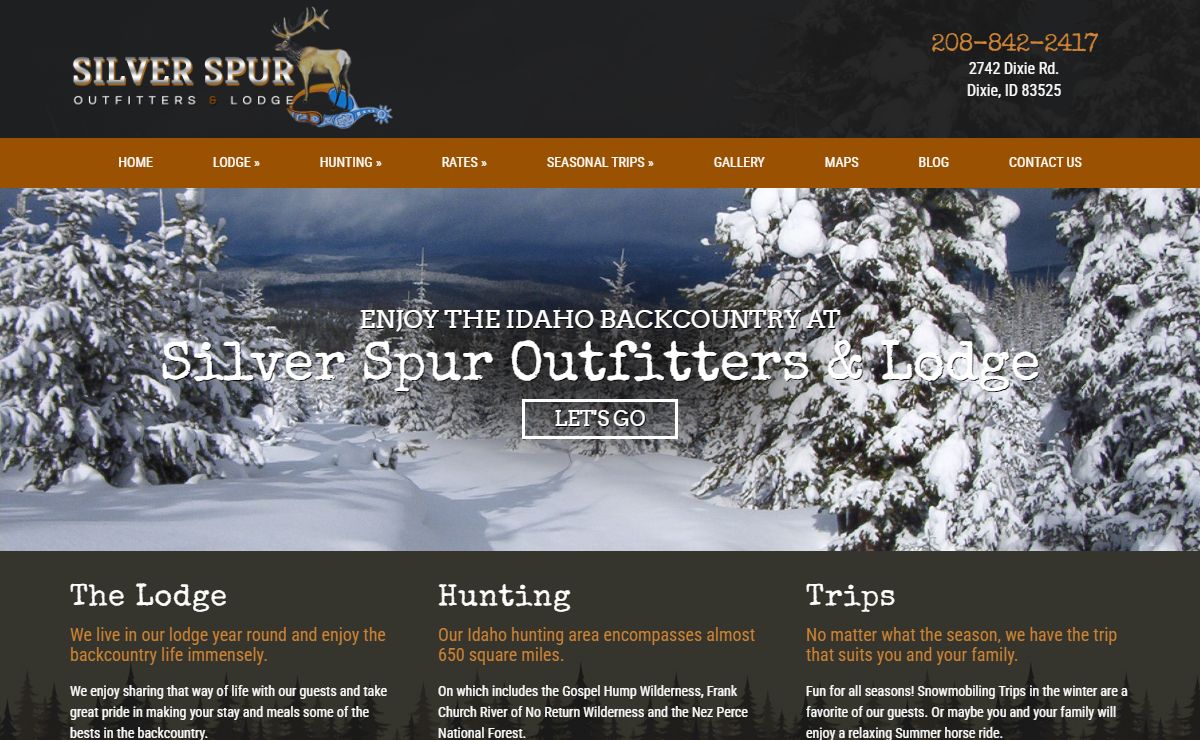 Elk, Deer & Bear Hunting Lodge in Dixie ID | Silver Spur Outfitters & Lodge