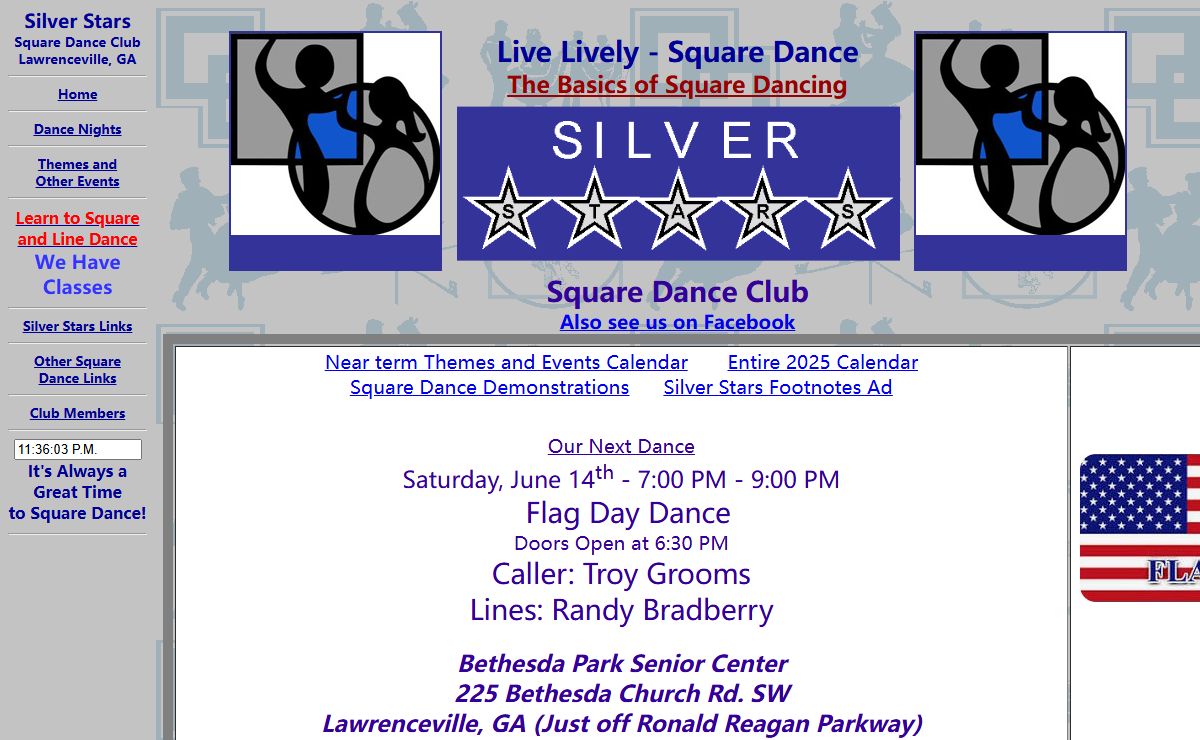 Silver Stars Square Dance Club - Lawrenceville, Ga