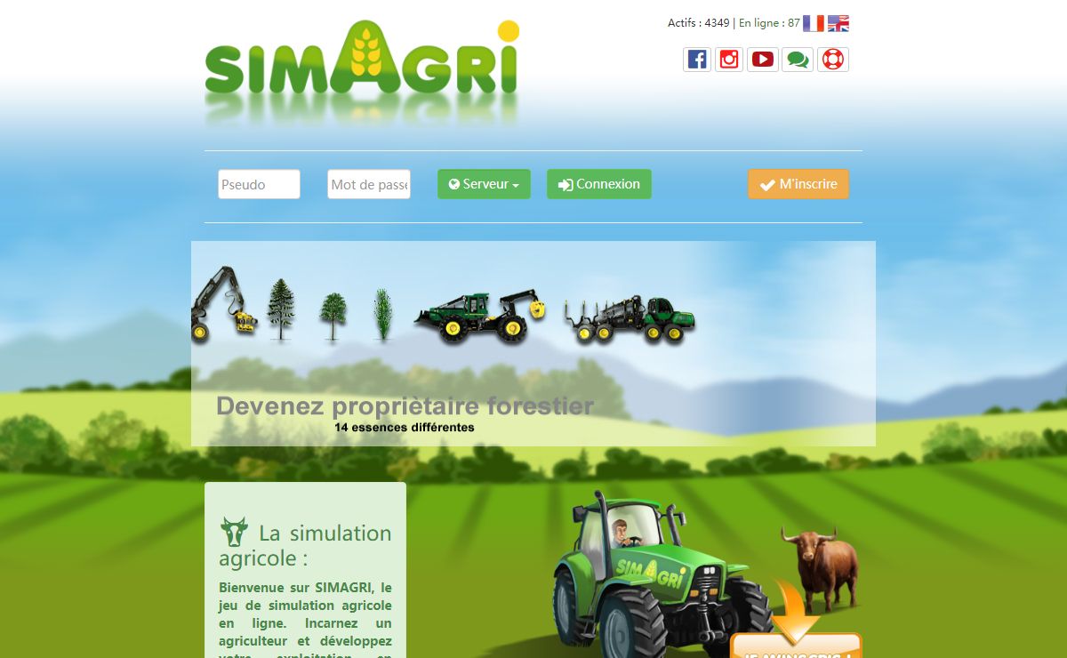 Le jeu de simulation agricole et d'élevage - SimAgri