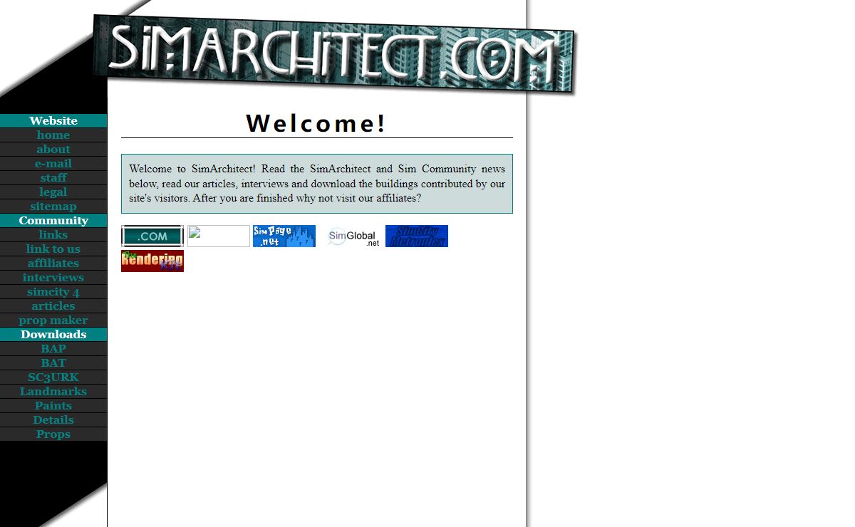 SimArchitect - Home