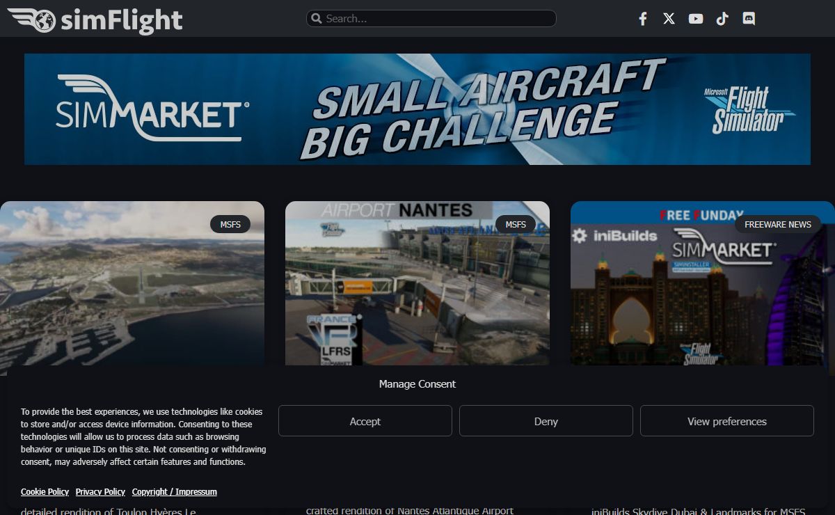 simFlight – Flight Simulation News