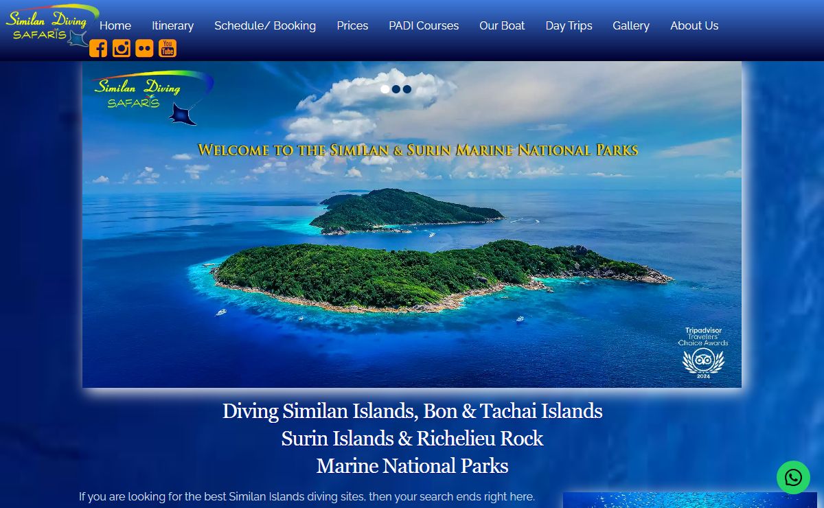 Diving Similan Islands|Similan Liveaboard| Similan Diving Safaris