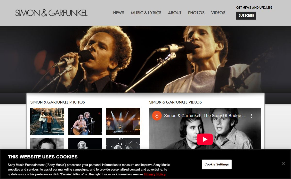 Home - The Official Simon & Garfunkel Site