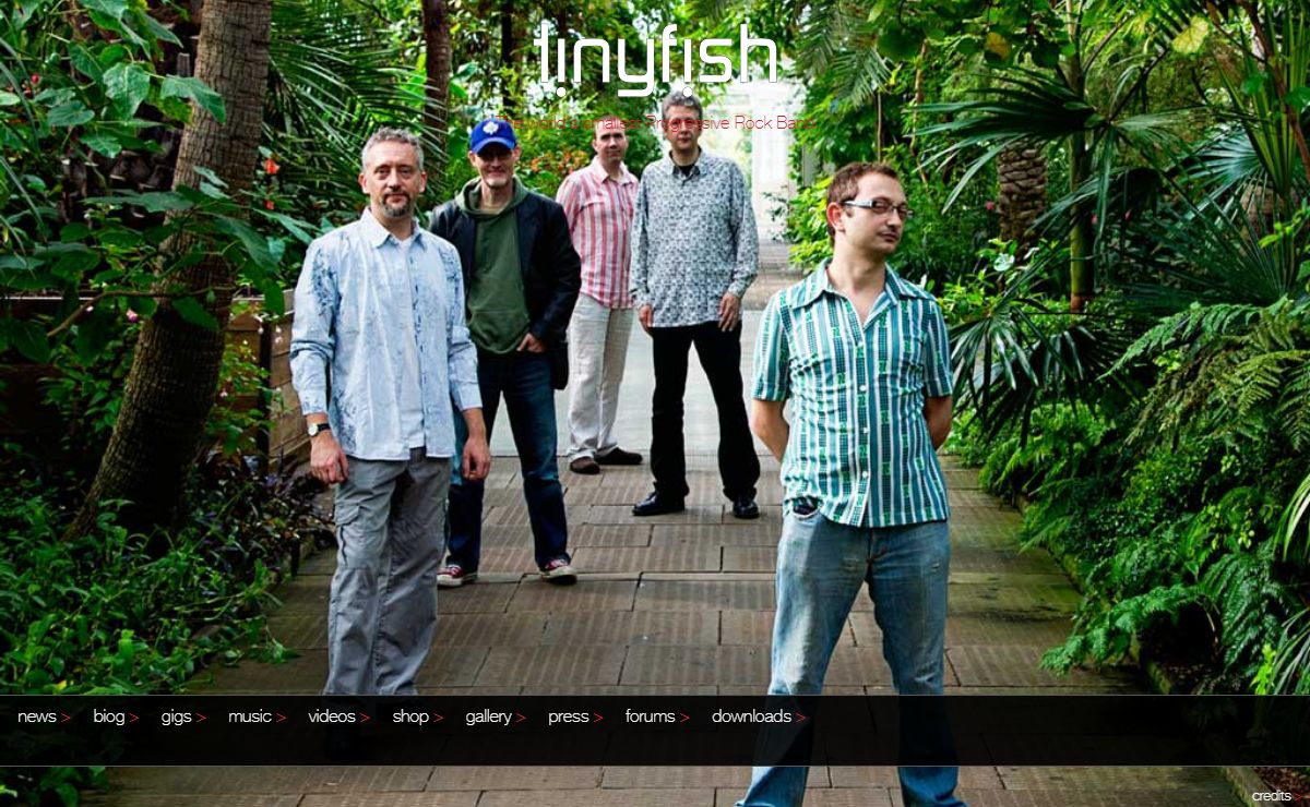 tinyfish - the world's smallest prog rock band