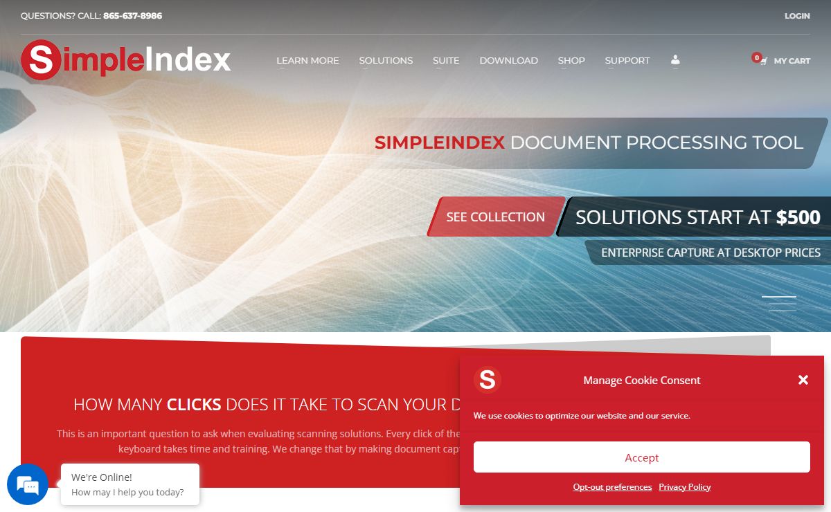 SimpleIndex - Affordable document scanning and OCR