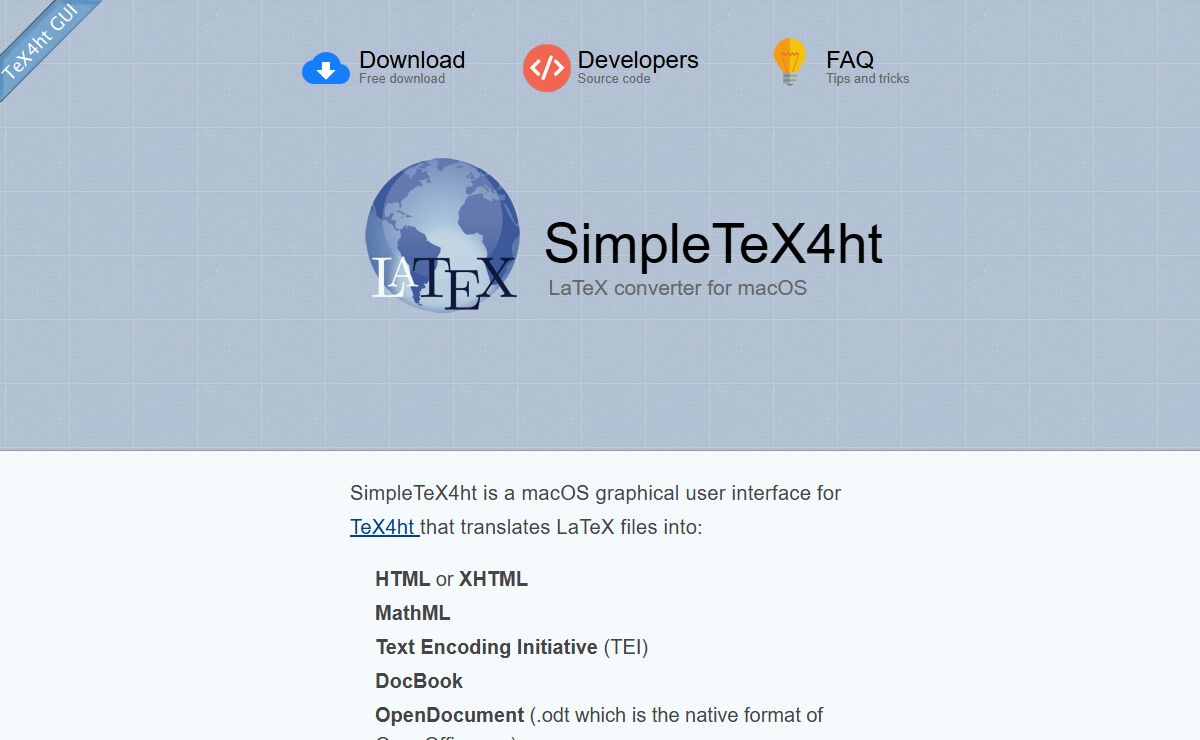 SimpleTeX4ht