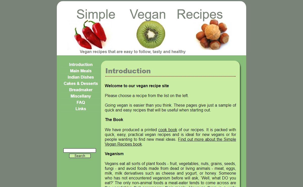 Simple Vegan Recipes - Easy Vegan Meals