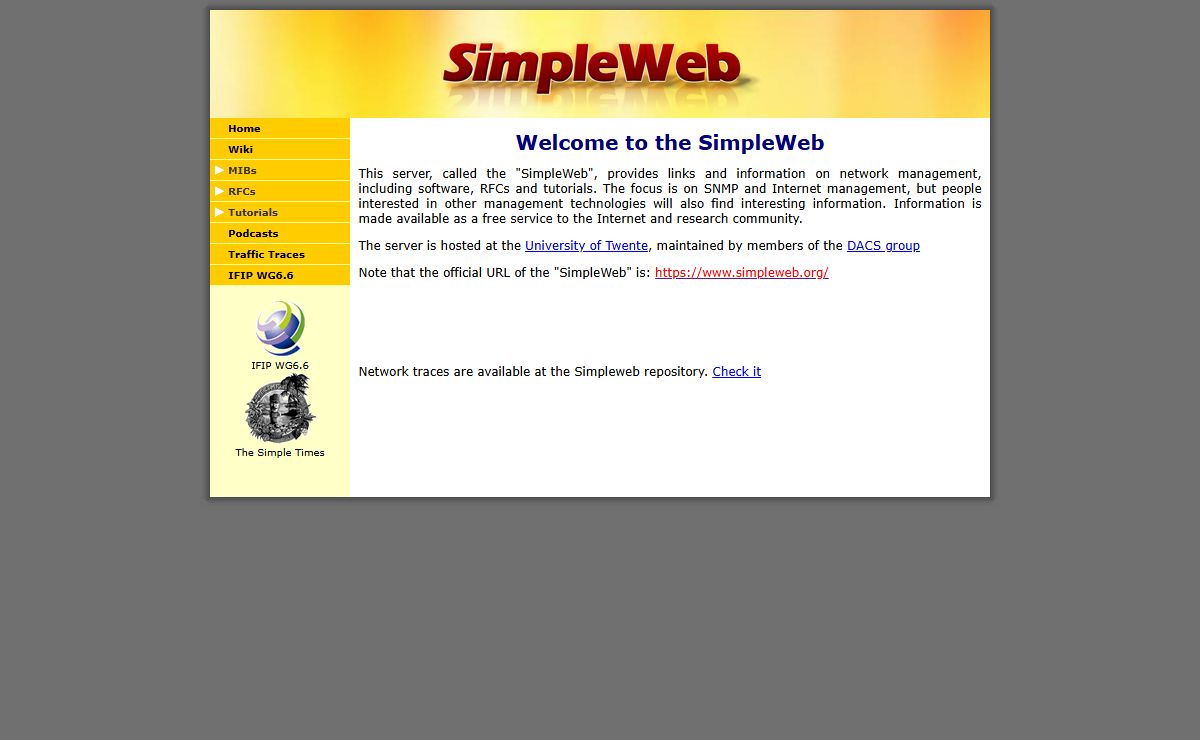 The Simpleweb - Homepage