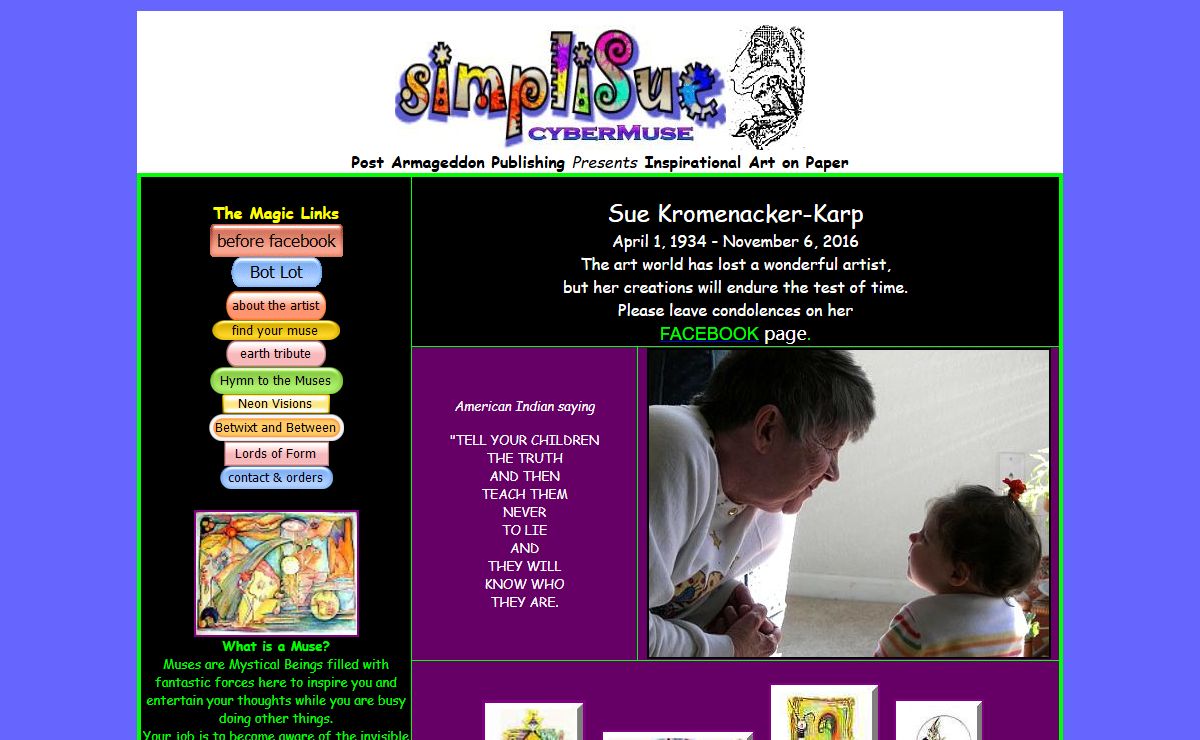 Simplisue. Art, Poetry and Spirits