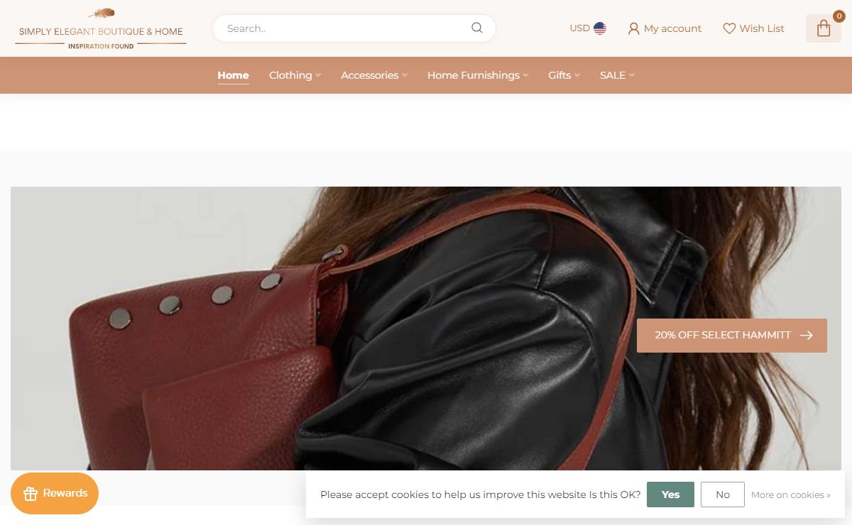 Simply Elegant Boutique Home Page - Simply Elegant Boutique