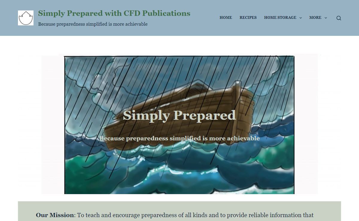 Simply Prepared with CFD Publications - Cheryl F. Driggs