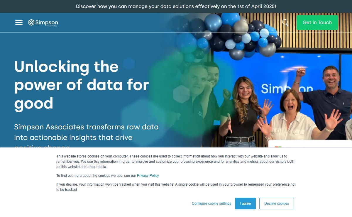 Data Transformation Consultancy | Simpson Associates