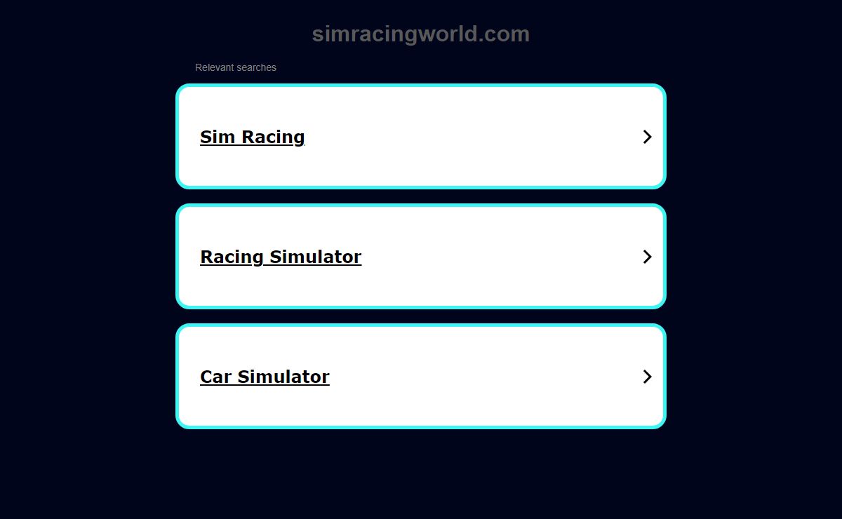 simracingworld.com - simracingworld Resources and Information.