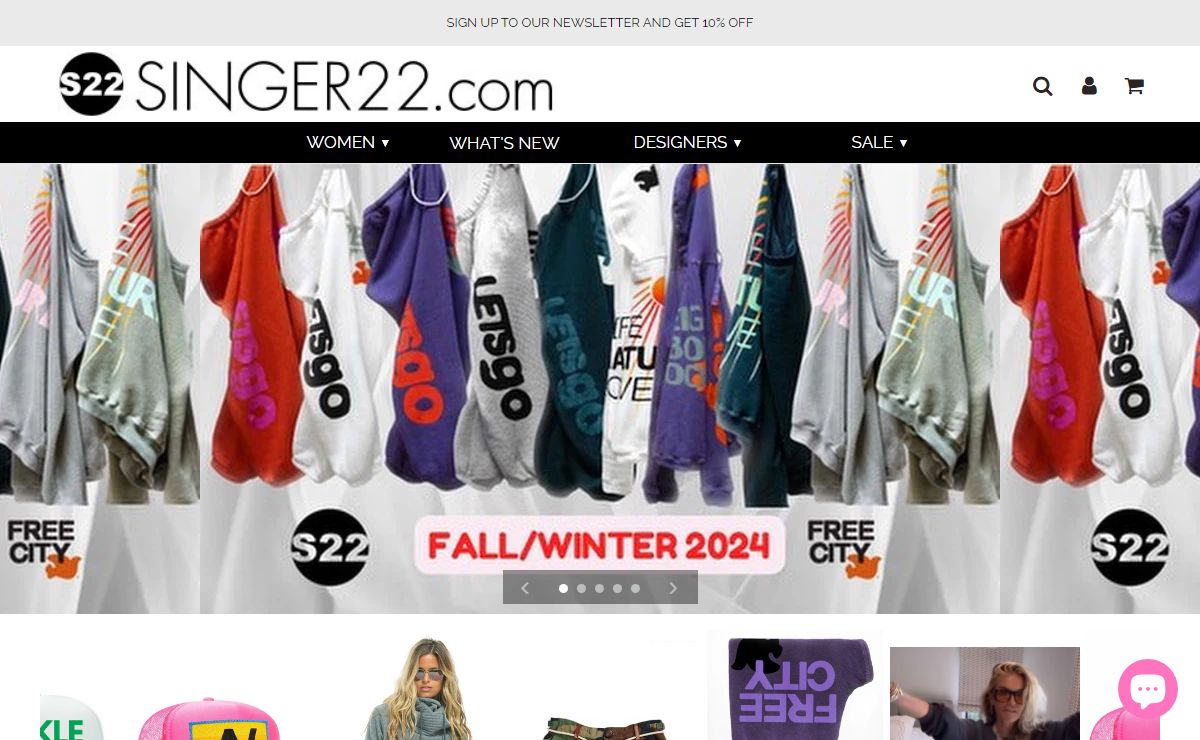 SINGER22 - on the cutting edge, Free City-Aviator Nation-Madeworn…