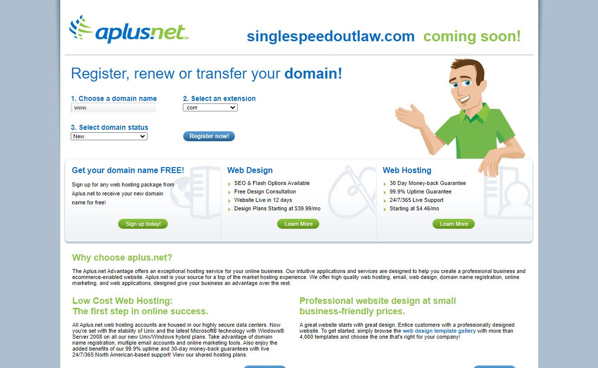 Ask Jeff - Question the Online Whiz from Aplus.net