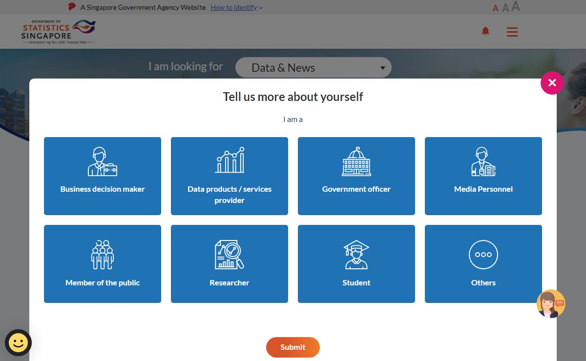 Singapore Department of Statistics (DOS) | SingStat Website