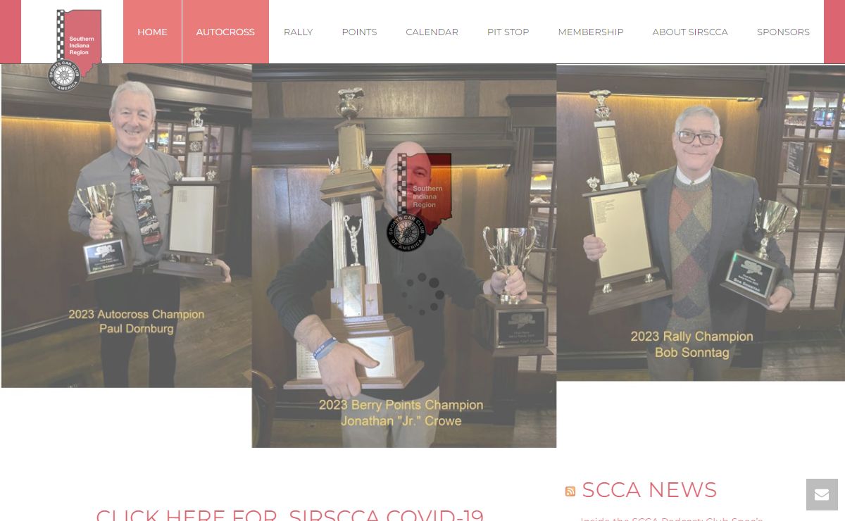 SIRSCCA – Southern Indiana Region of the Sports Car Club of America